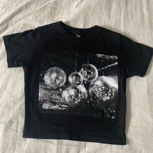 Disco Ball Crop Top